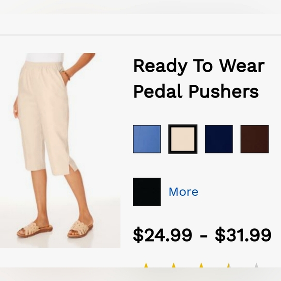 Petite Crop Pants NWOT - Picture 10 of 11